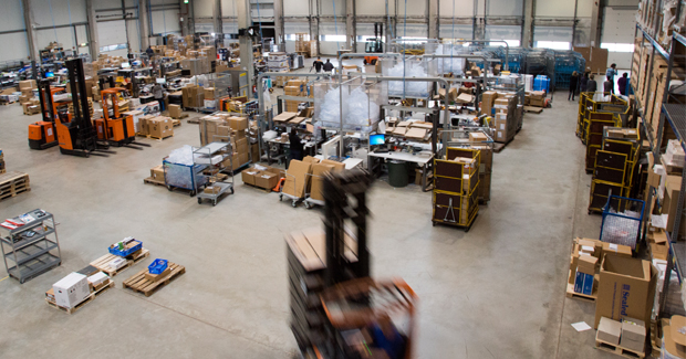 Cyberport Logistik- und Versandzentrum in Großschirma ST Siebenlehn