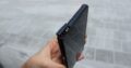 Die kleine Klappe am oberen Ende des Xperia Z versteckt die Audiobuchse.