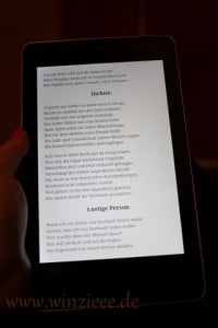 Lesen mit dem Nexus