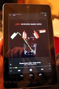 Musik mit dem Nexus
