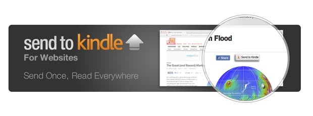Send to Kindle Button