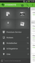 Evernote für Android
