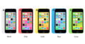 Die fünf Farben des iPhone 5C (Quelle: Apple)