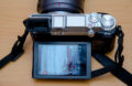 Klappbares Touch-Display, klappbarer Sucher