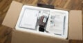 Sicher verpackt: Benutzerhandbücher und Zubehör