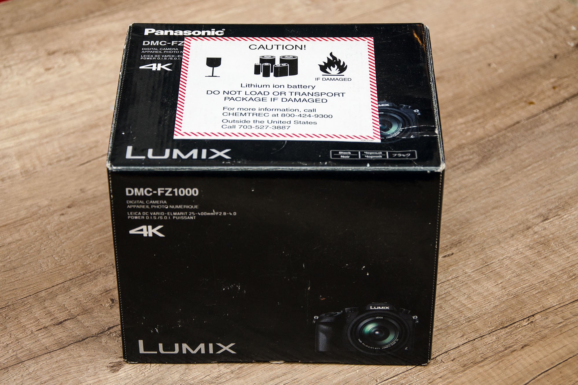 Lumix Kamera Originalverpackung