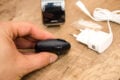 ... und wartet mit dem USB-Anschluss auf.