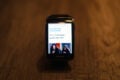 Mein (fast einziges) Highlight: News-Ticker per App