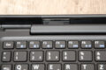 Einrastmechanismus an der Tastatur
