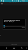 Start der "Wireless Mobile Utility"-App