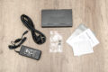 Switch, Netzstecker, Anleitung, Gummifüßchen