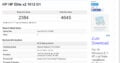 Punktzahl im Geekbench3 32 Bit