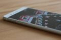 Seitlich betrachtet verliert das Display etwas an Helligkeit