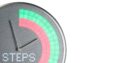 Und gibt Auskunft über die zurückgelegten Schritte (Bild: Indiegogo)