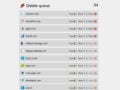 Liste mit den zu löschenden Accounts