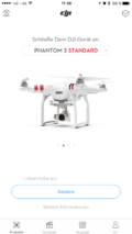 DJI Go App Startseite