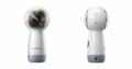 Samsung Gear 360 (2017) bietet zwei Fischaugenlinsen.