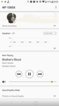 Menü in der Connect-App