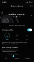 Einer der Audio- und ANC-Filter mit Pass-Through