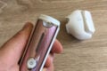 Akku und dreistufiger Antrieb verbergen sich im Handgriff, ...