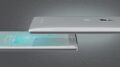 Sony Xperia XZ2, dessen Rückseite aus Glas besteht.