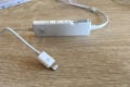 Der Anschluss des Headsets ist nur per Lightning möglich