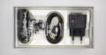 Ladekabel, das Netzteil und ein 3,5-mm-Kopfhörer. Endlich wieder ein Telefon mit Kopfhörerbuchse!