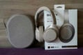 Case, Kopfhörer und Originalverpackung auf einen Blick
