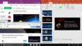 Unter Windows 10 könnt ihr die einzelnen Fenster einfach neben- oder übereinander anordnen, um unkomplizierter arbeiten zu können.
