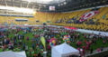 Und im Rudolf-Harbig-Stadion wurde dann noch ordentlich gefeiert.