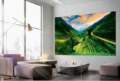"The Wall" von Samsung wurde 2019 auf der CES vorgestellt & besteht aus MicroLEDs. (Quelle: Samsung)