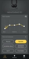 Der Equalizer und seine Voreinstellungen