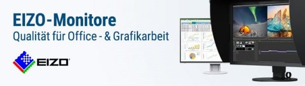 Link zu EIZO-Monitoren bei Cyberport