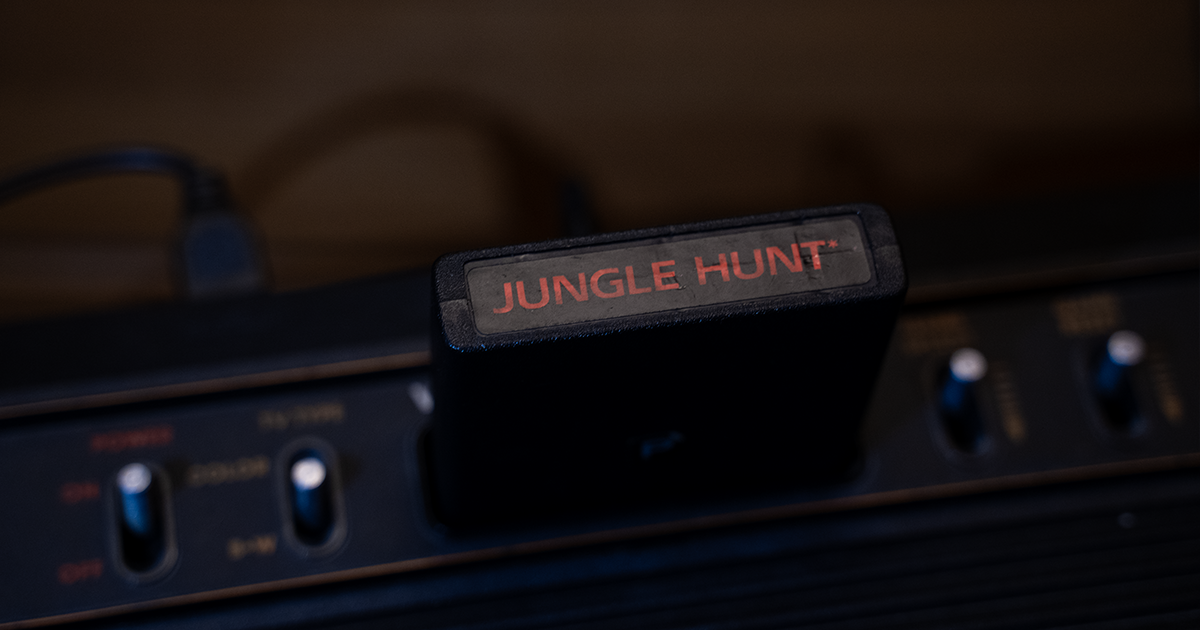 Jungle Hunt Atari 2600 Heimkonsole