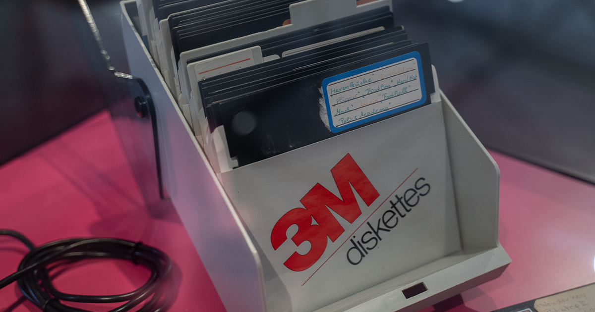 Commodore C64 Diskette Floppy Disk