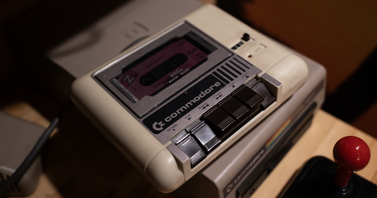 Commodore C64 Datassette