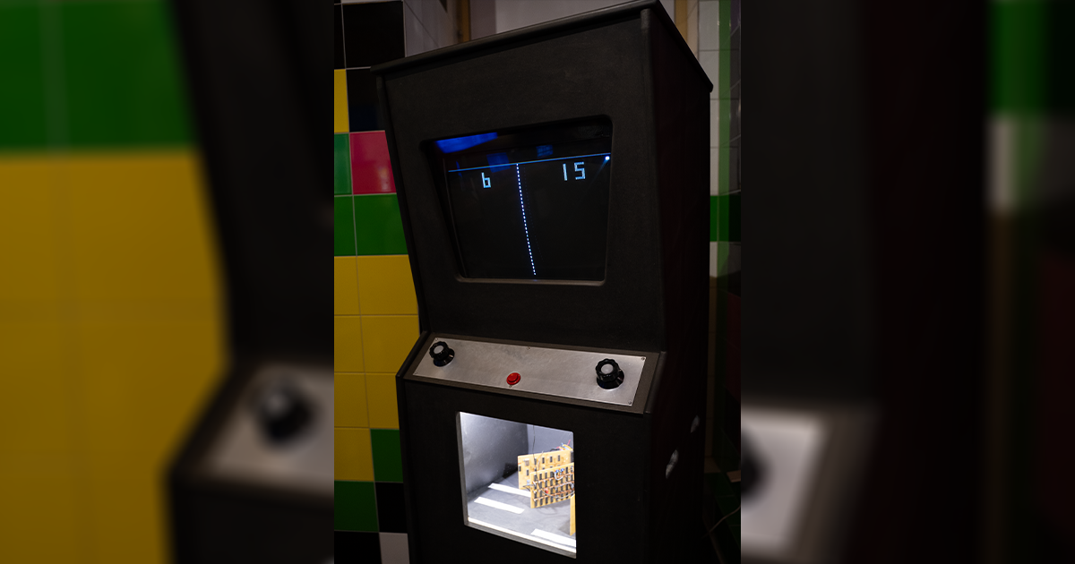 PONG Nachbau Computerspielemuseum Berlin