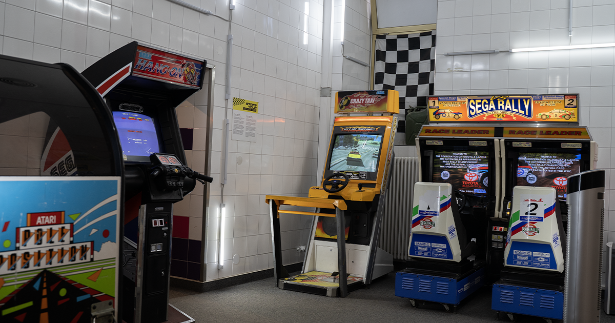 Arcade-Halle Videospielautomaten Computerspielemuseum Berlin