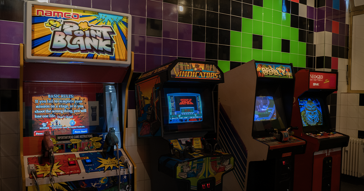 Arcade-Halle Videospielautomaten Computerspielemuseum Berlin