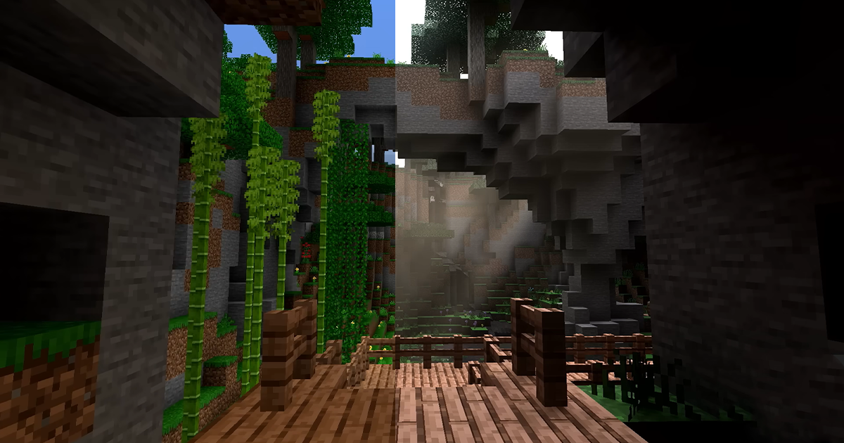 Ray Tracing (RTX) Minecraft Vergleich